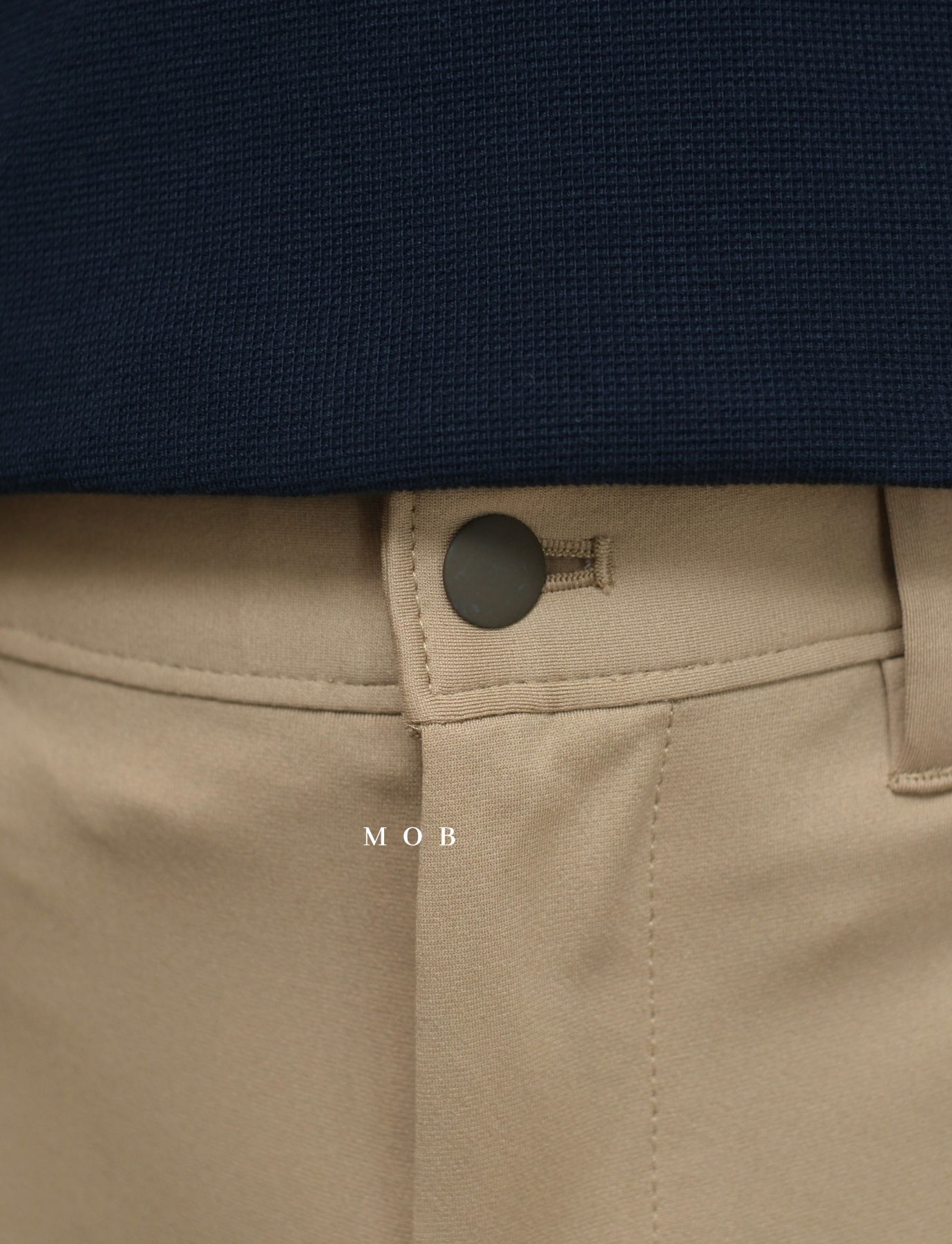 LEPT01004 Straight Leg Flex Performance Chino Pants Khaki