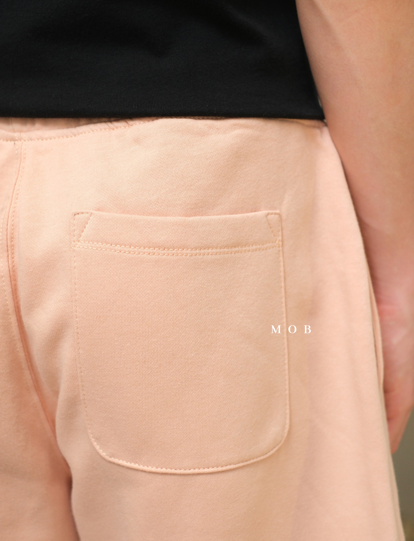 ONSR09007 Basic Shorts Peach