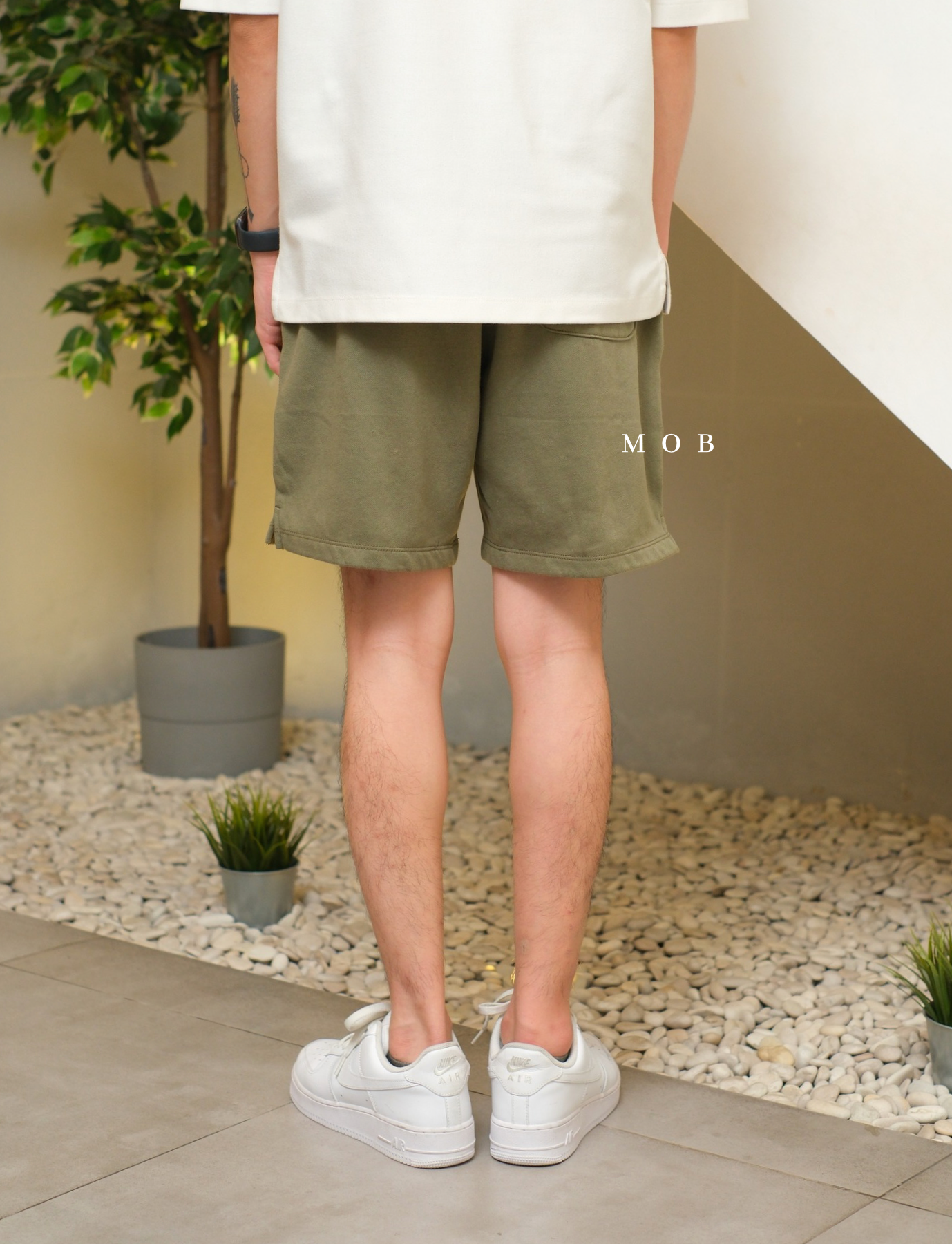 ONSR09005 Basic Shorts Olive