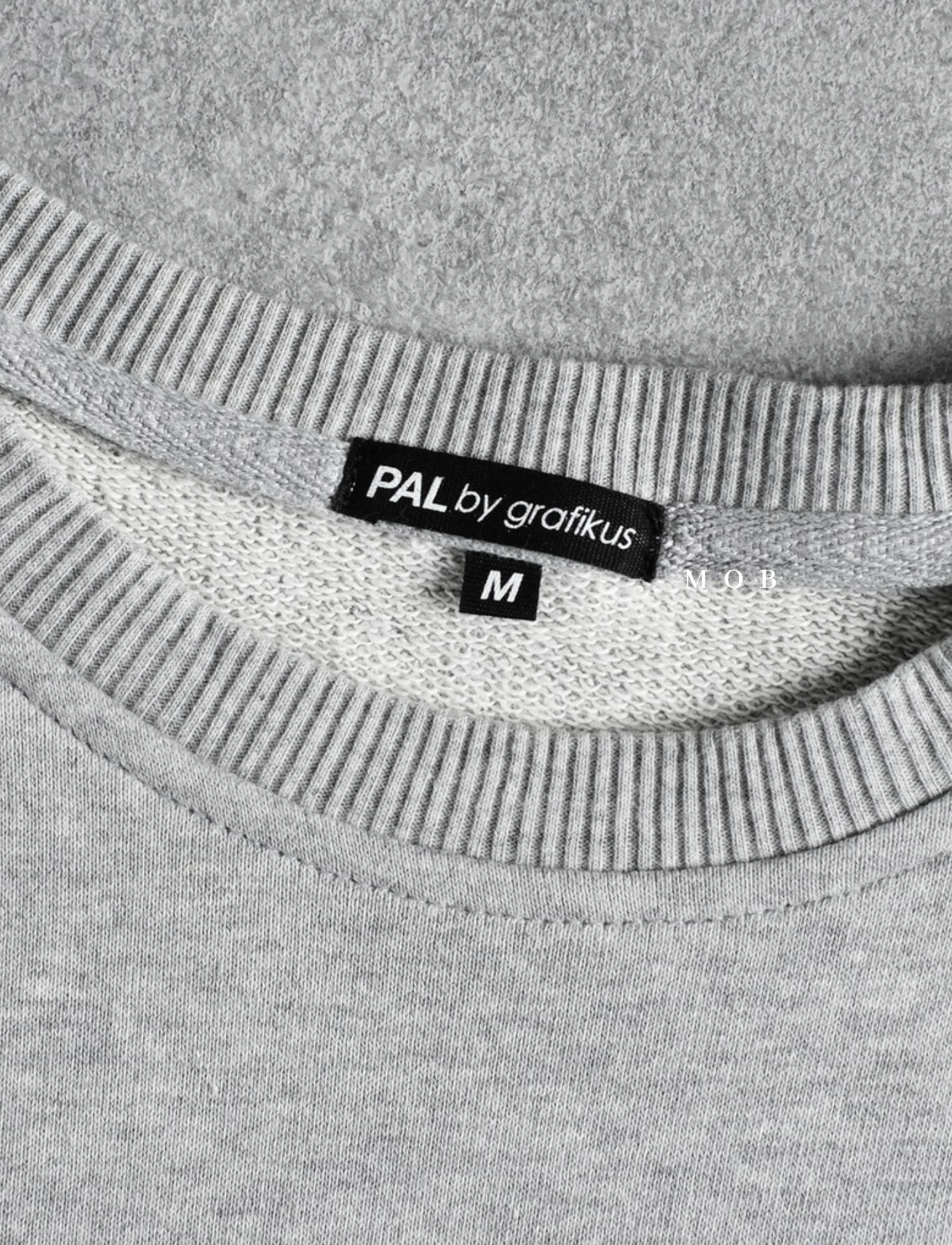 GRFSW01002 PAL X Disney Mickey Embroidered Sweatshirt Grey