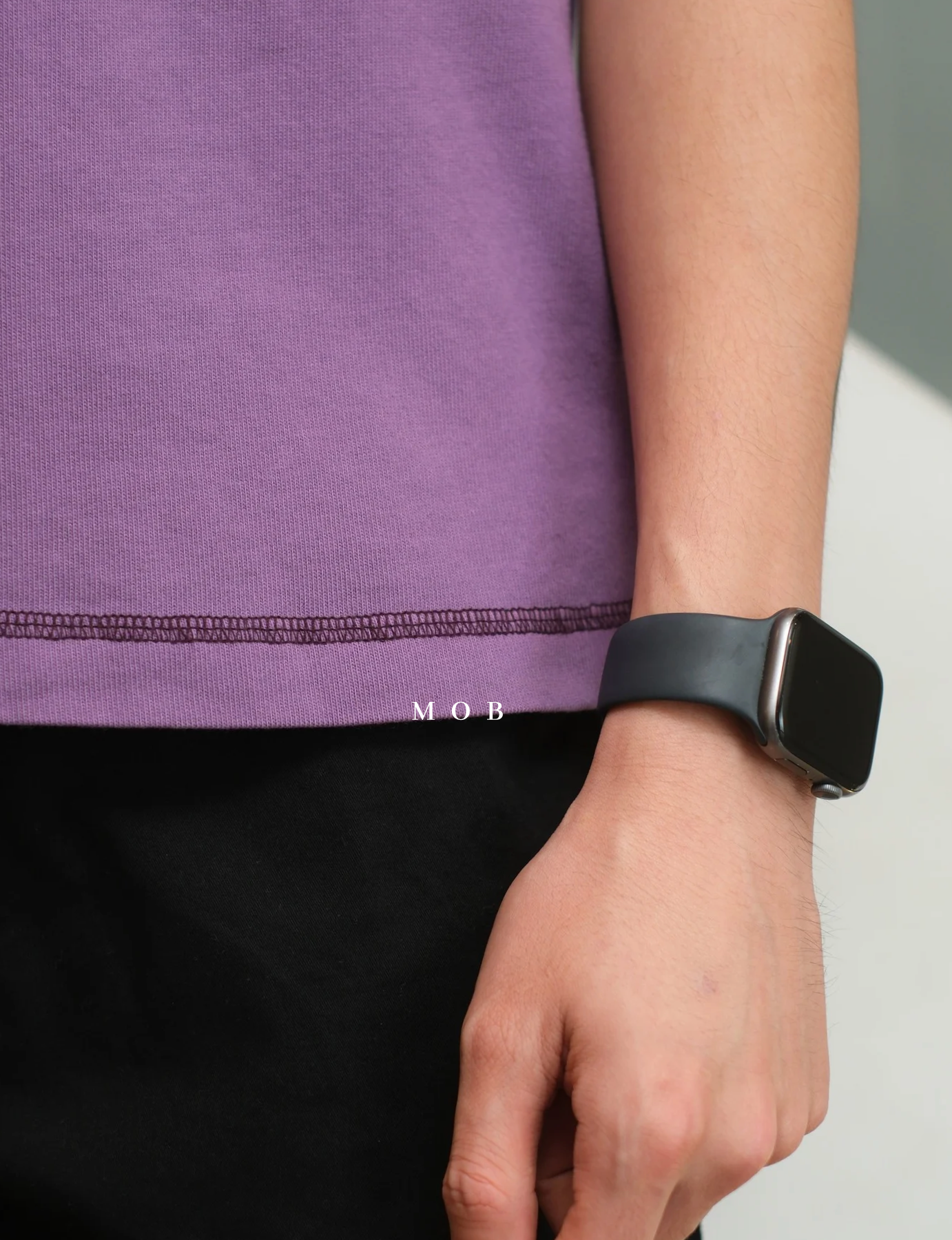 GPSST2201C Heavyweight Boxy Cropped SS Tee Purple
