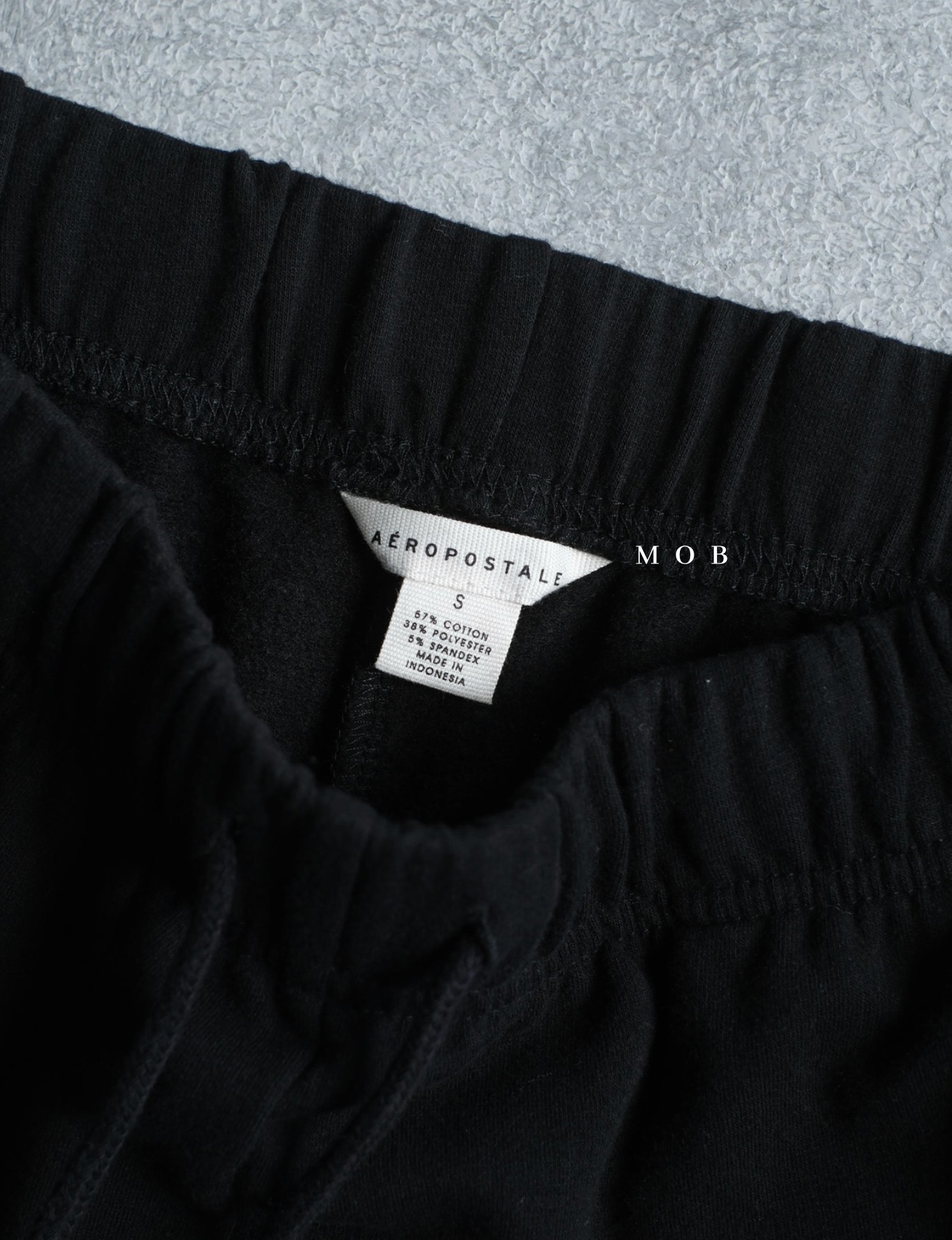 ARJP06001B Cloud Soft Slouchy Jogger Pants Black