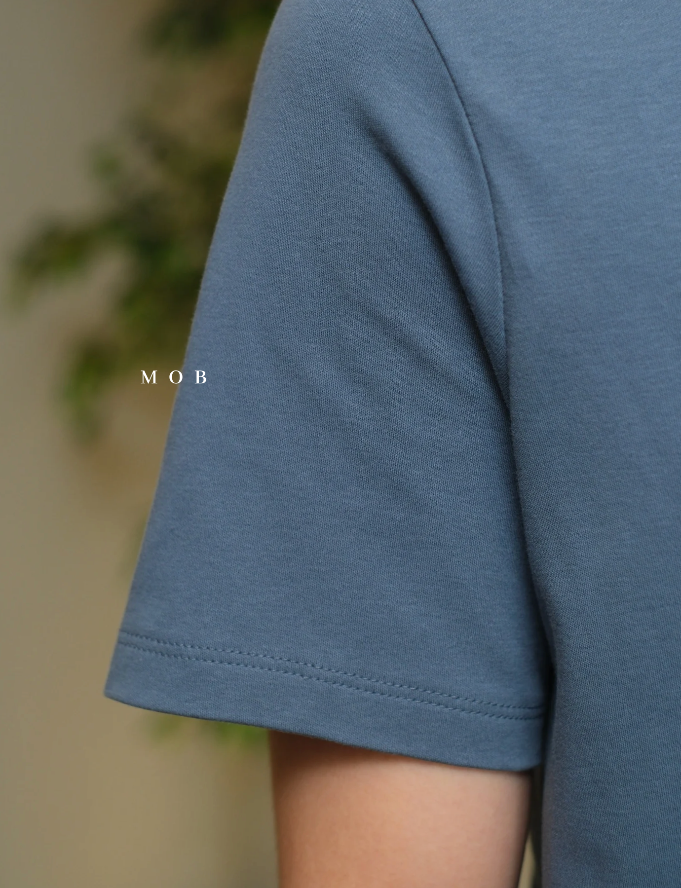 BRPSS01001B Luxe Touch Performance Polo SS Blue Grey