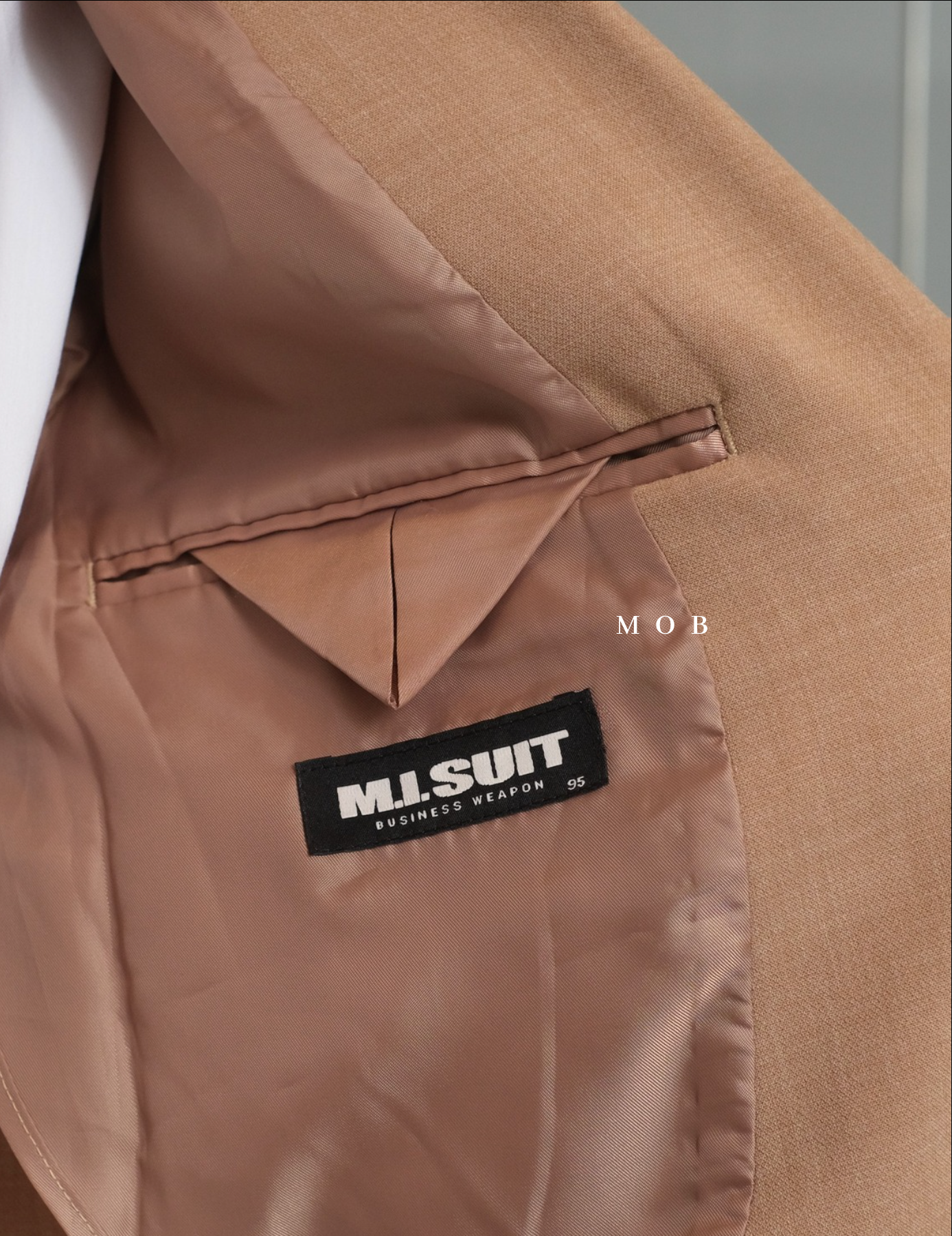 MSTBZ01001 Slim Fit Blazer Brown