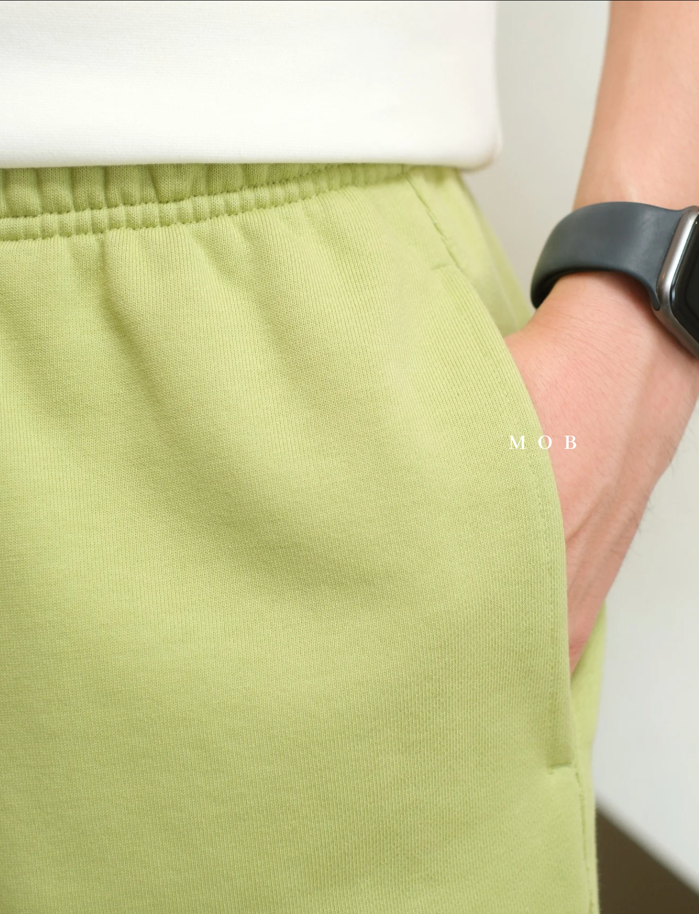 PTDSR01001D Basic Shorts Mint Green