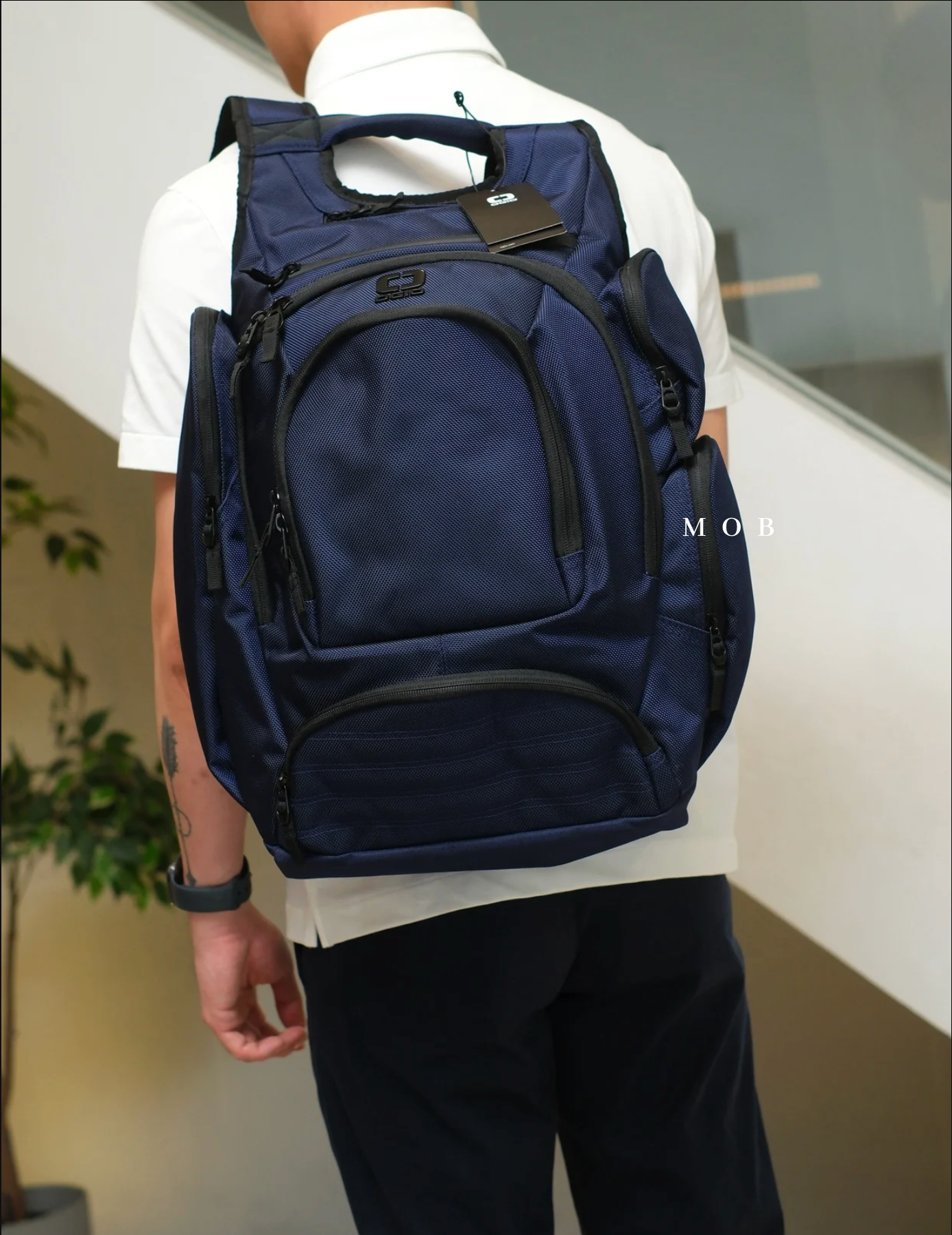 OGBAG02001B Metro Ballistic Pack Backpack Navy
