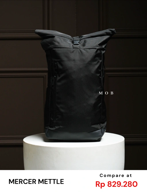 Image of MMEBAG002 RUCKSACK Backpack Black