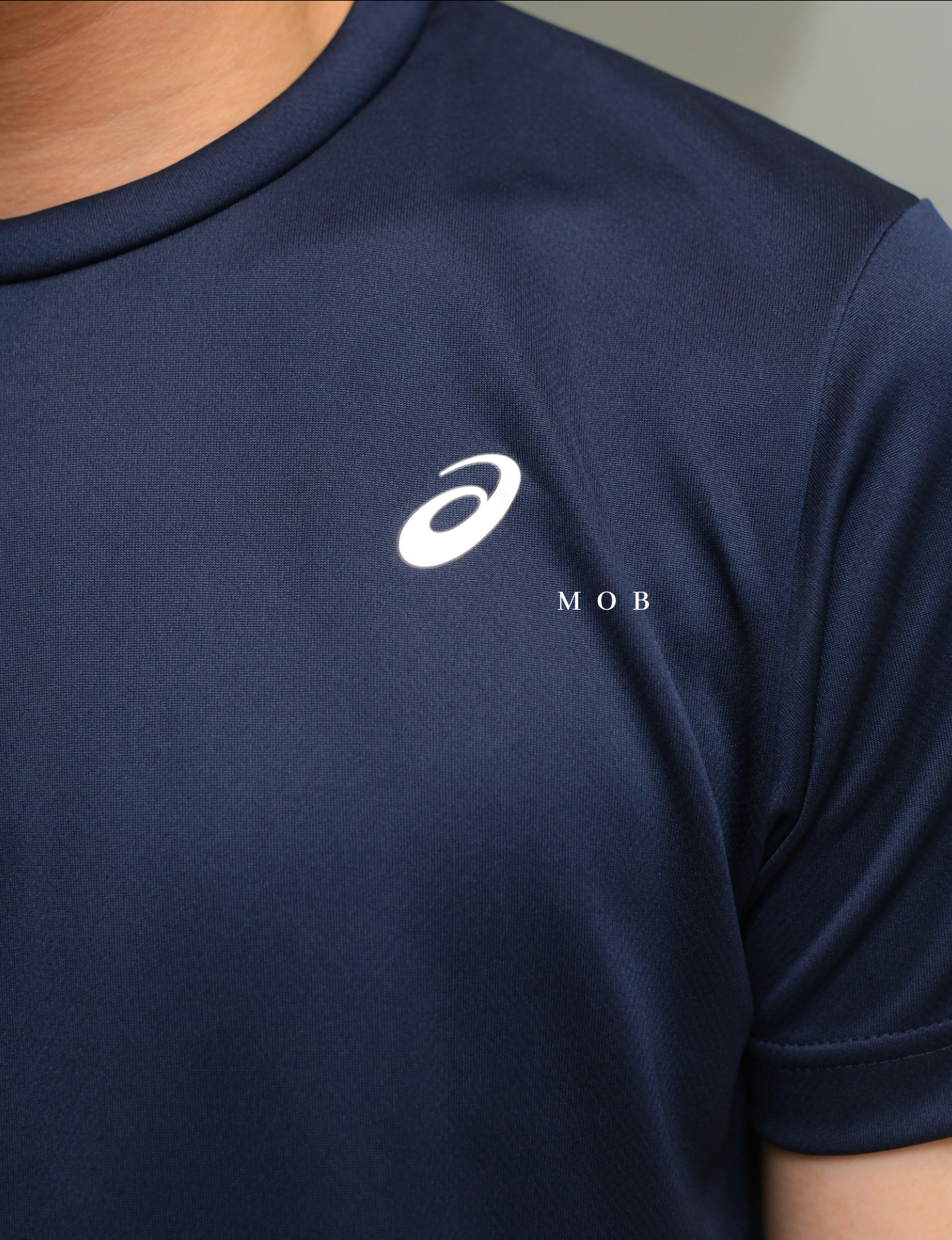 ASSST06005B Small Logo SS Tee Navy