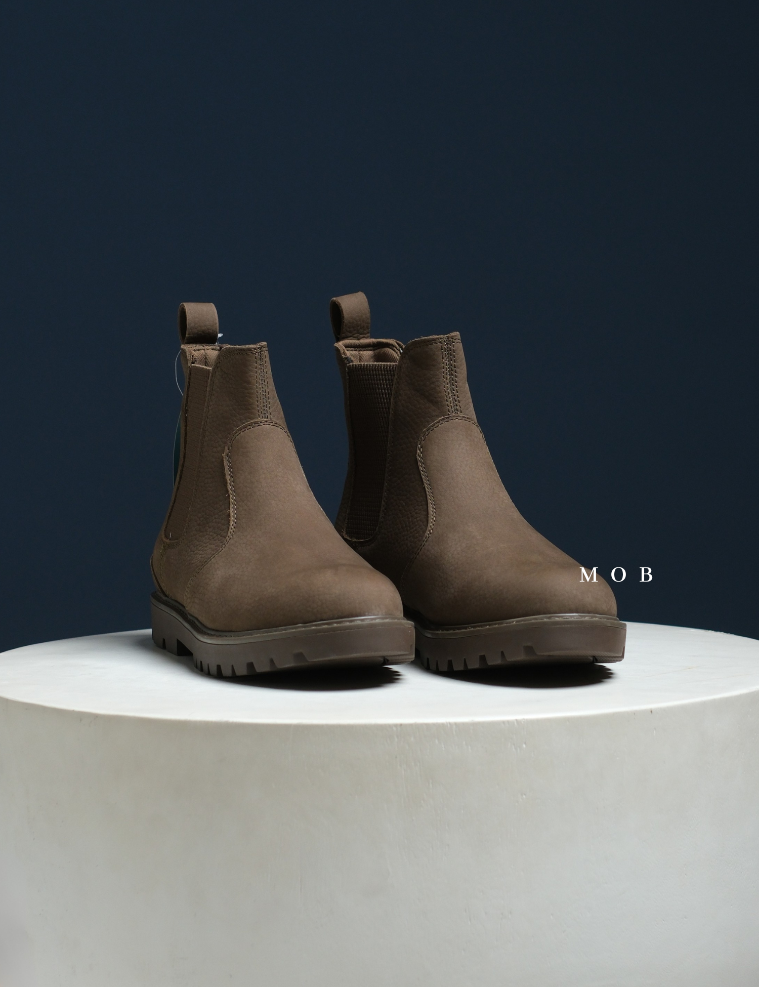 TMSSSH02002A Griffin Boot Shoes Canteen Leather