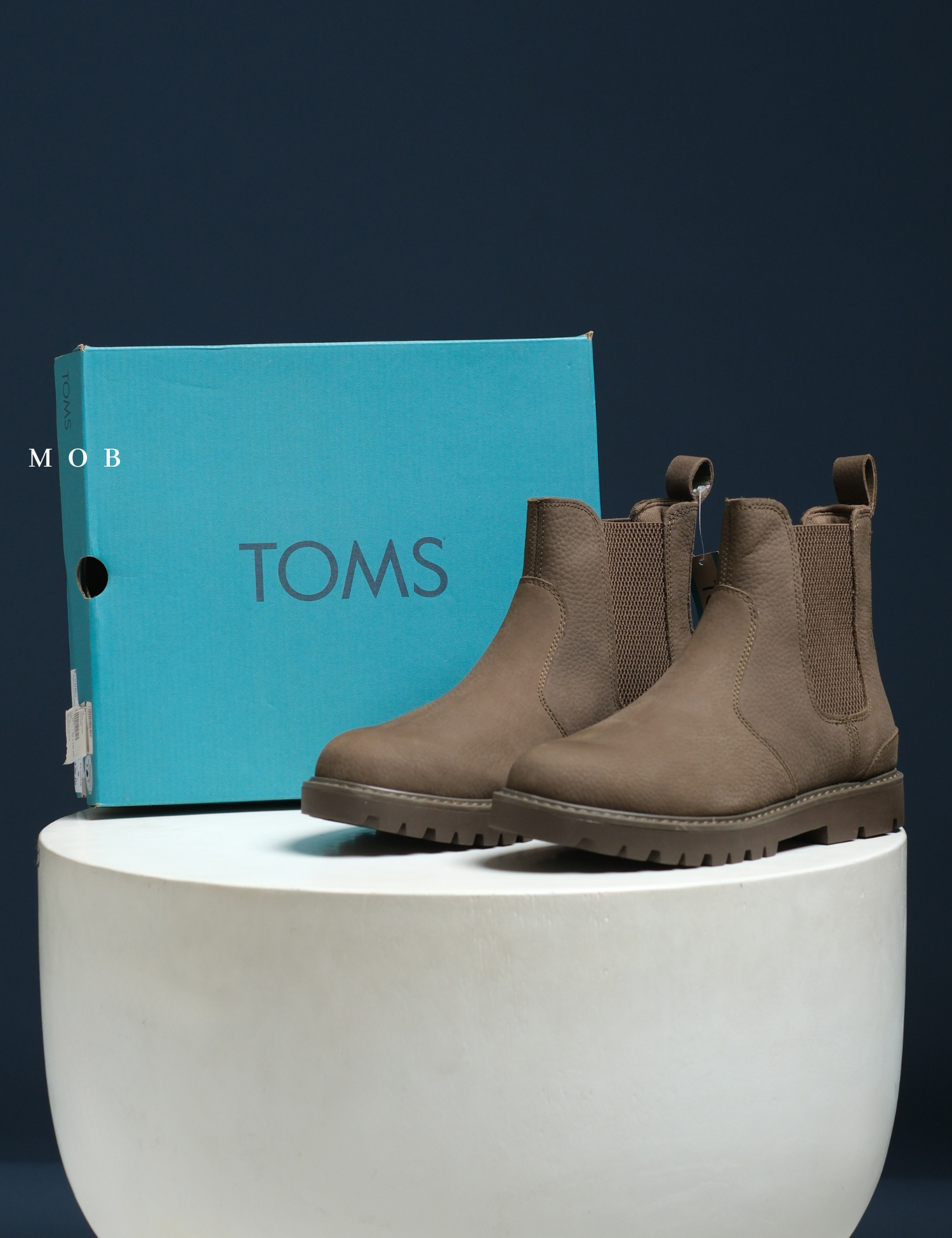 TMSSSH02002A Griffin Boot Shoes Canteen Leather