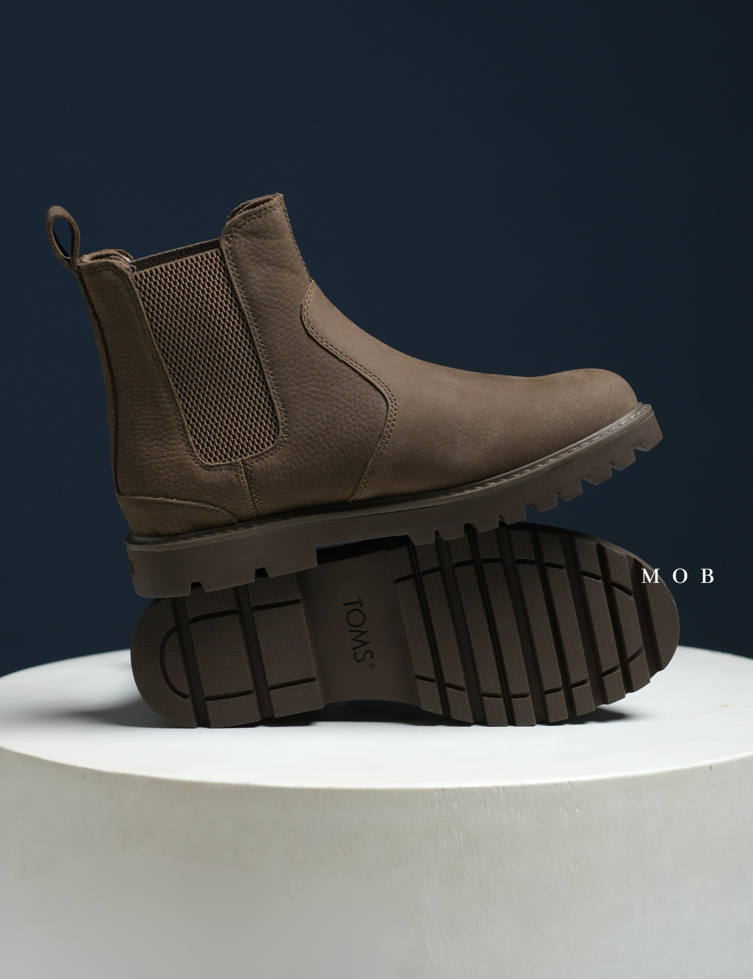 TMSSSH02002A Griffin Boot Shoes Canteen Leather