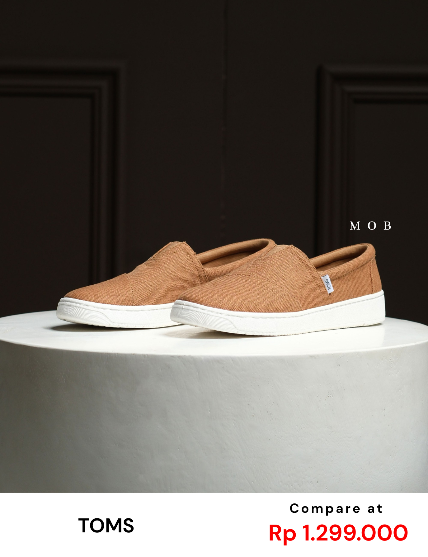TMSSSH01004 TRVL LITE Alpargata Shoes Toffe Heritage Canvas