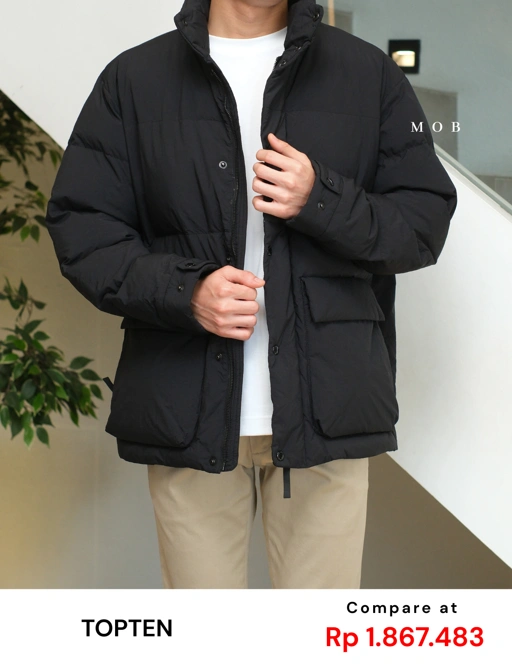 Image of TOPJ03001 Comfortemp Puffer Jacket Black