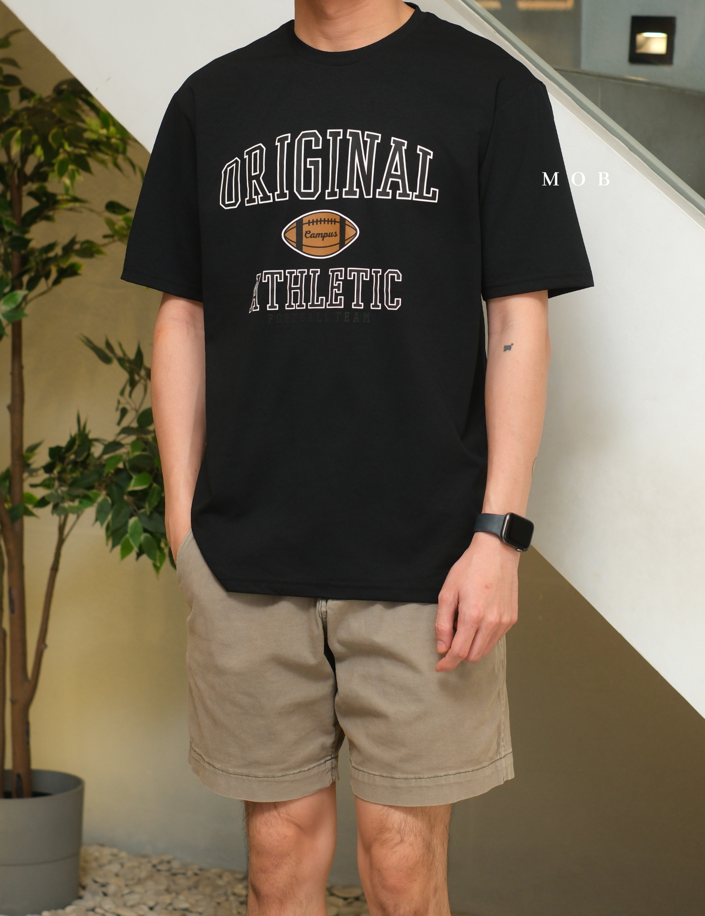 TOPSST02001A Balance Original Athletic SS Tee Black
