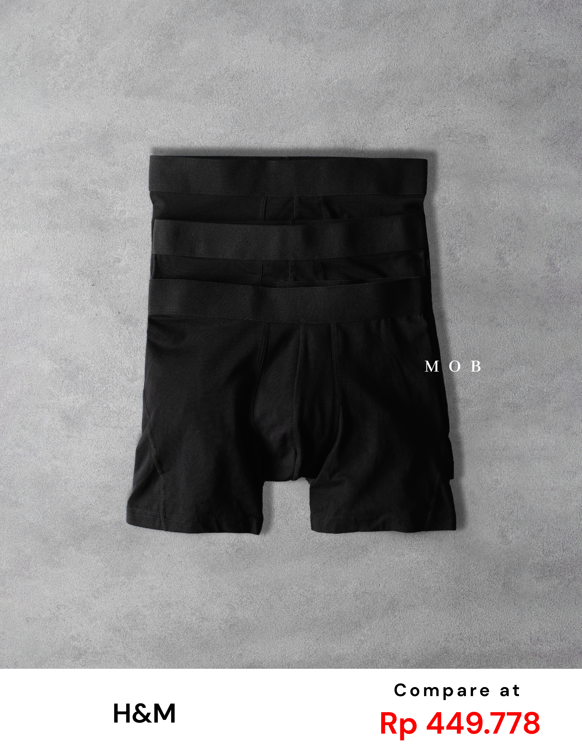 HMB04036 MID Trunks Type 36 (Black Edition)