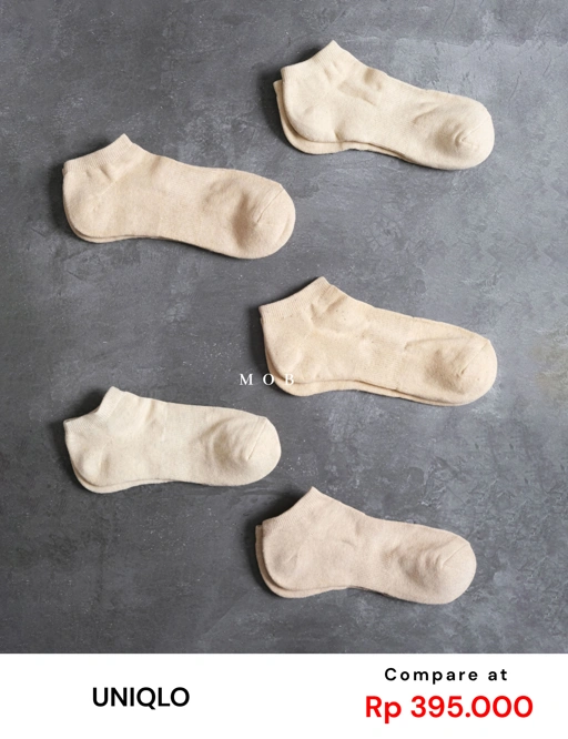 Image of [BEIGE EDITION] UNQSO02046 Short Socks Type 46 (5 PASANG) Vol. 2