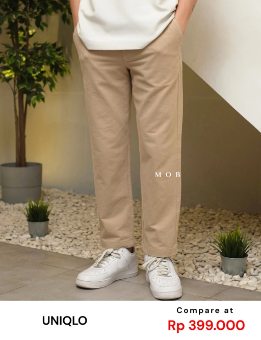 Image of UNQPT15003 Ankle Pants Beige Vol. 2