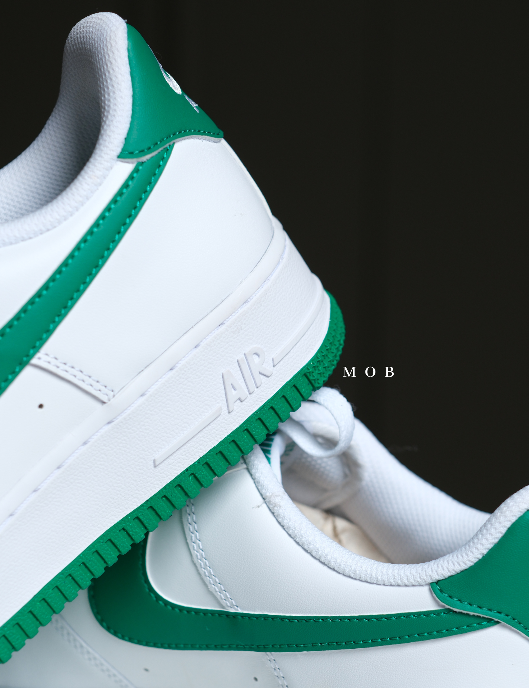 NKSSH03006A Nike Air Force 1 '07 Shoes Summit White Malachite