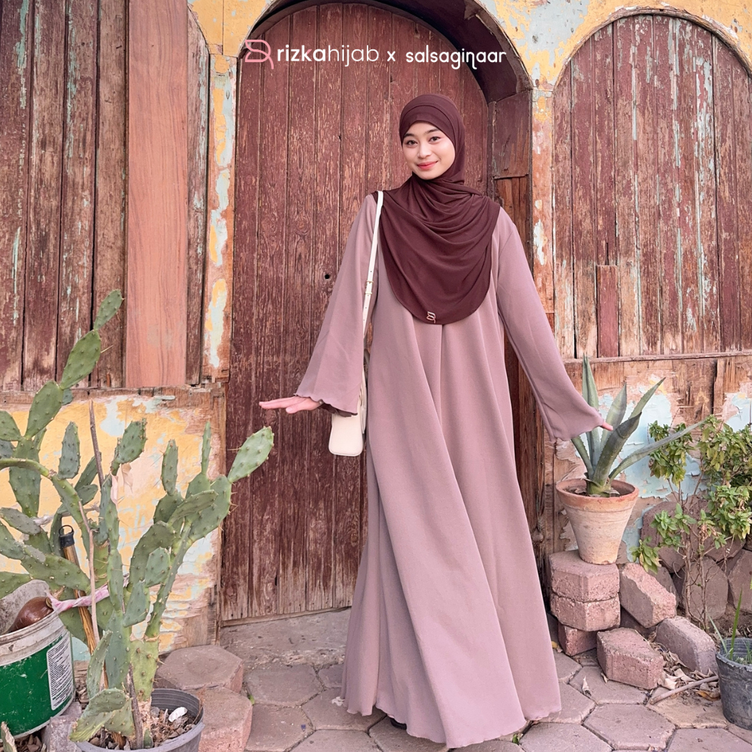 Rizka Hijab - Yuka Abaya Knit