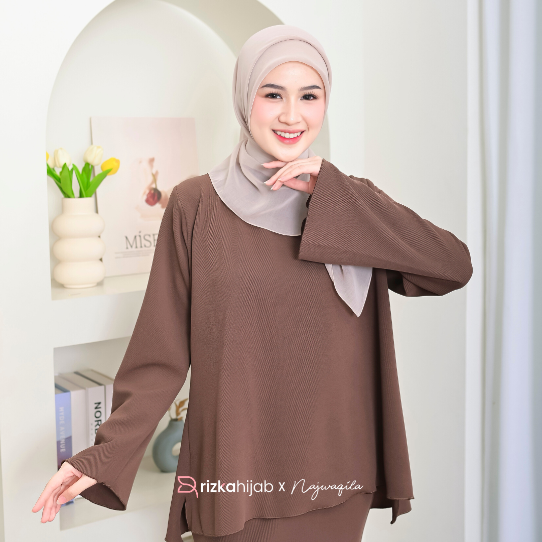 Rizka Hijab x Najwaqila - Najwa Set Paris Premium