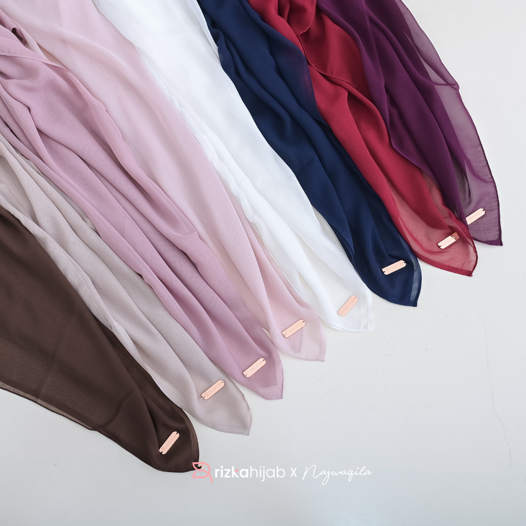 Rizka Hijab - Square Paris & Polly Cotton
