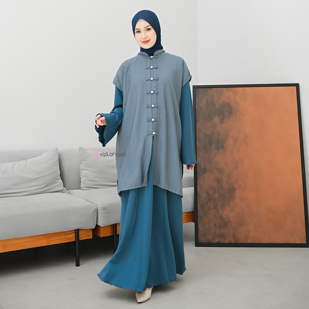 Rizka Hijab - Yuka Abaya Knit
