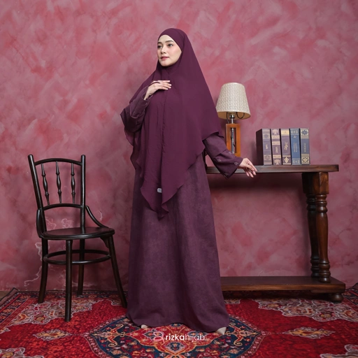 Rizka Hijab - Tulip Abaya Cupro