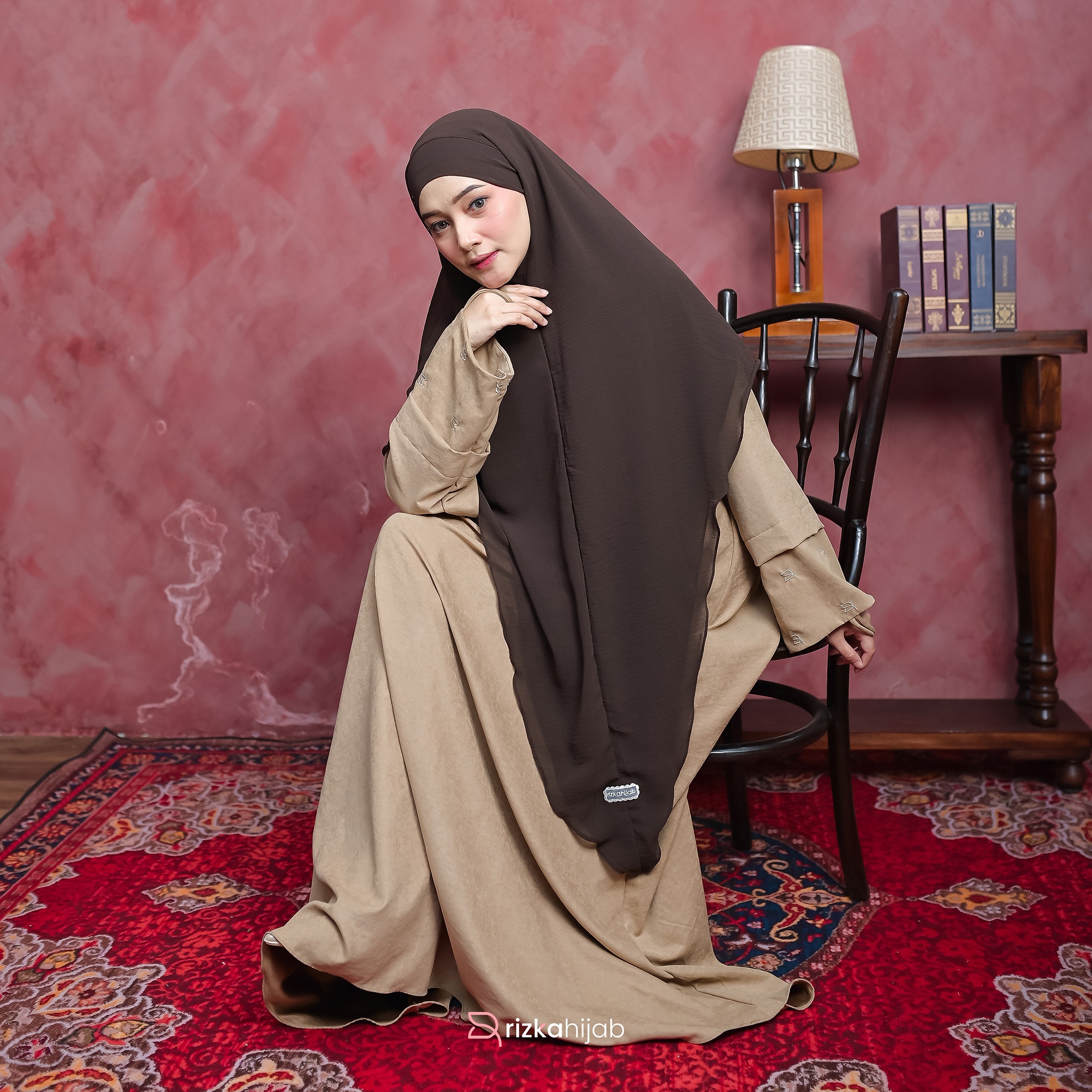 Rizka Hijab - Tulip Abaya Cupro