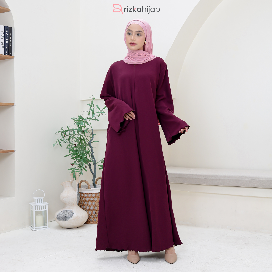 Rizka Hijab - Yuka Abaya Knit