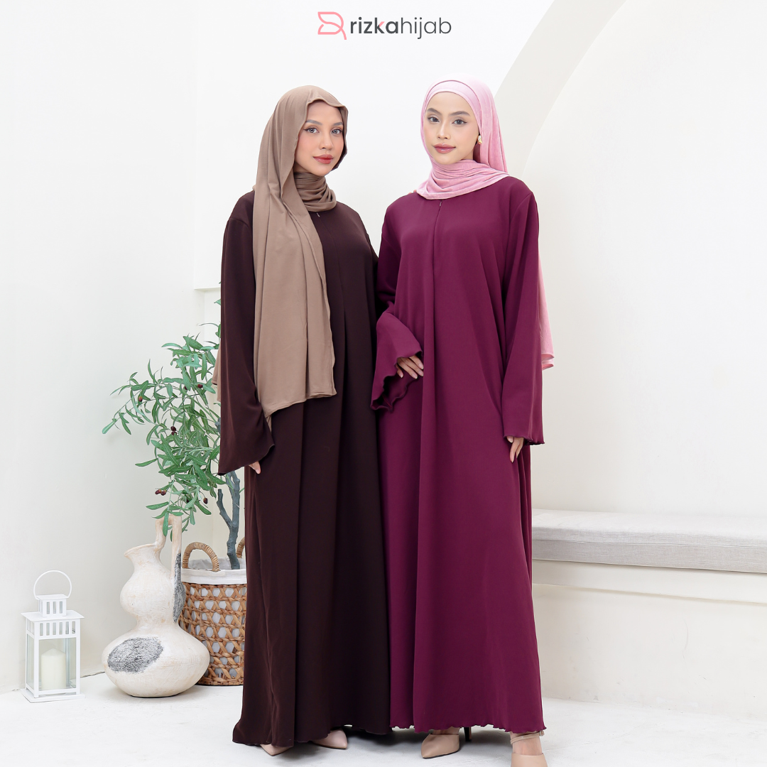 Rizka Hijab - Yuka Abaya Knit