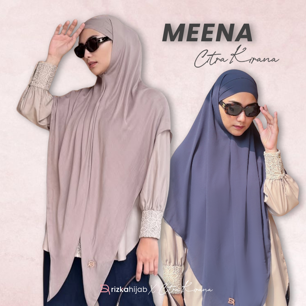 Rizka Hijab x Citra Kirana - Meena Khiban & Jasmine French Square
