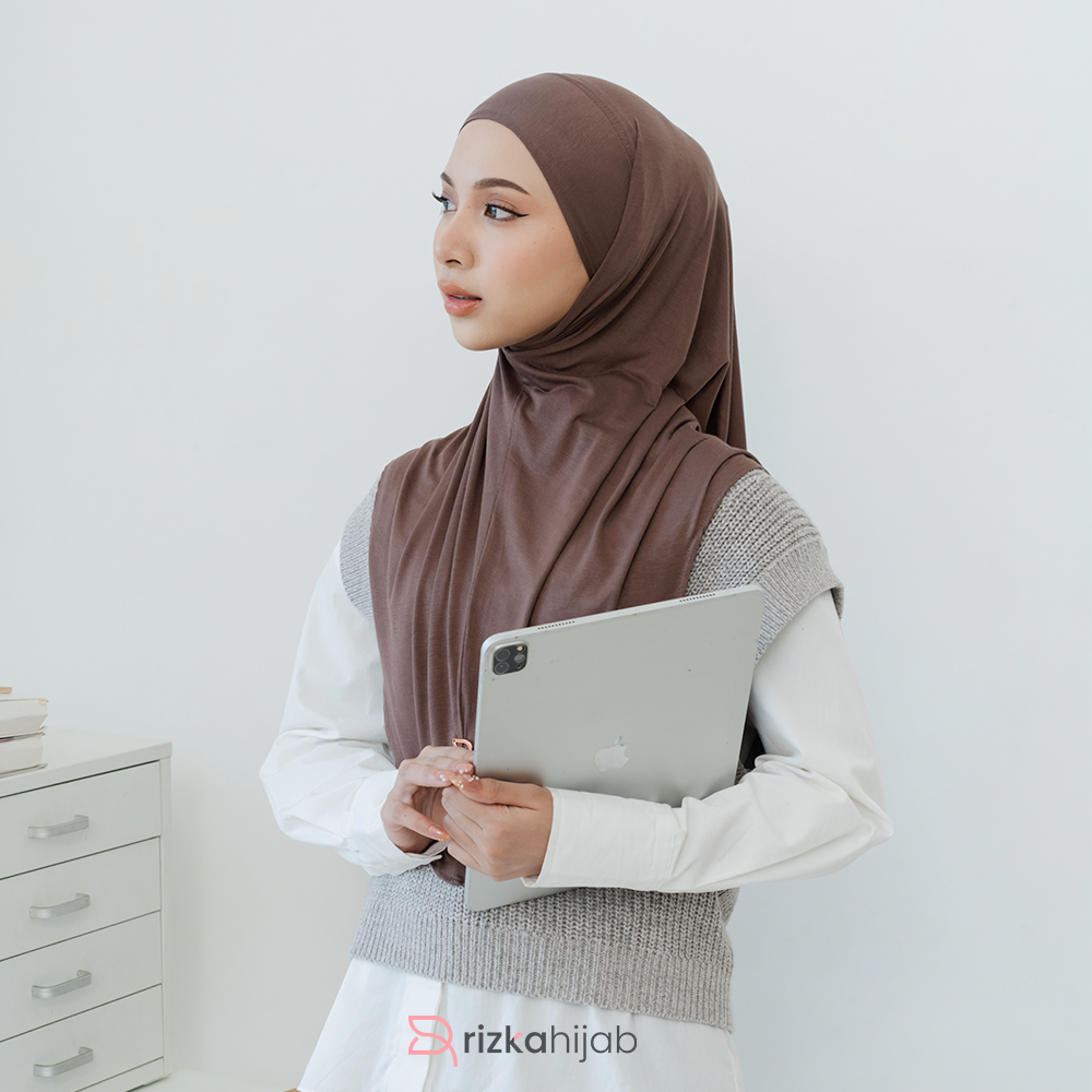 Rizka Hijab - Kirana Instan Bergo Bandana Lyocell Tencel Premium