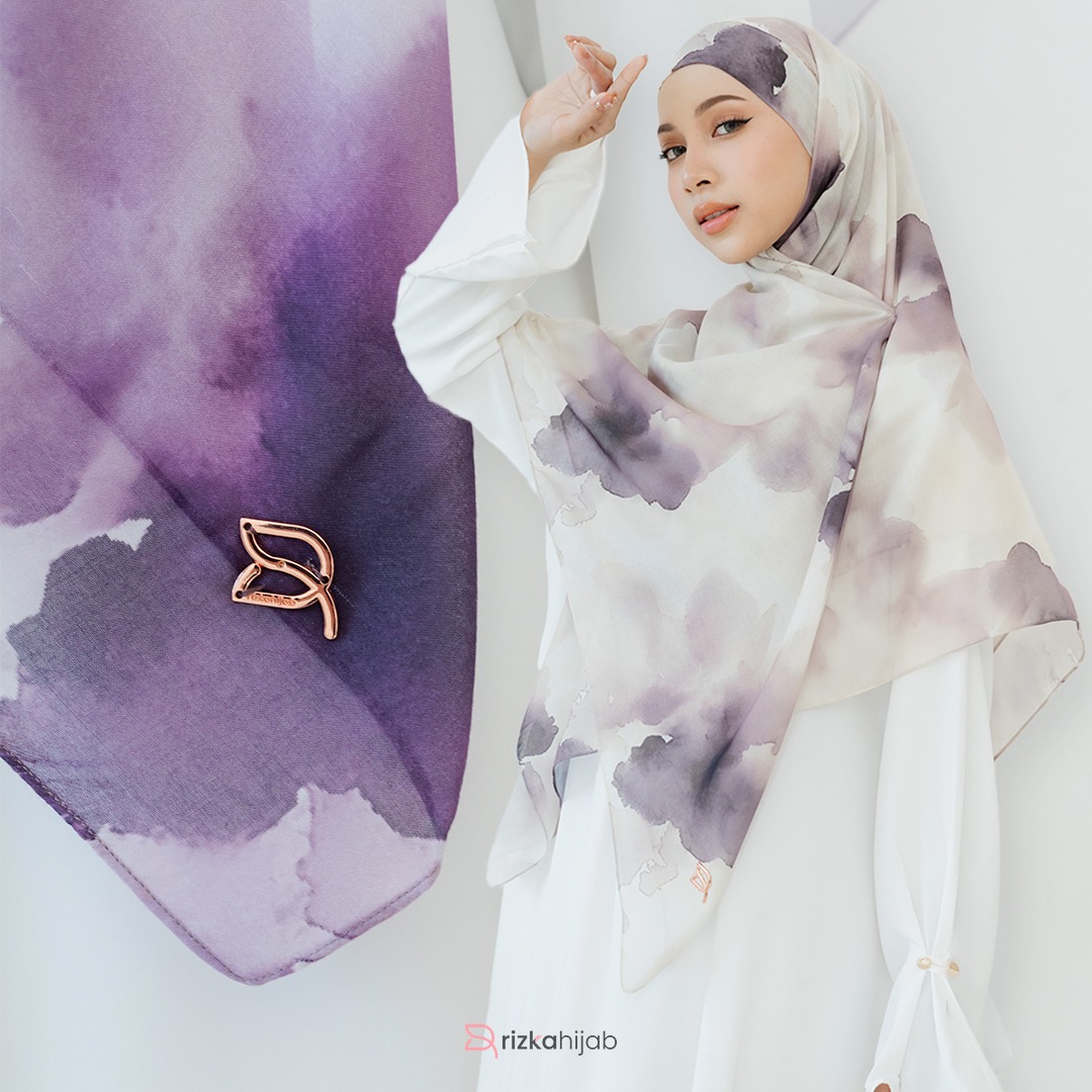Rizka Hijab - Jasmine Khiban French Square