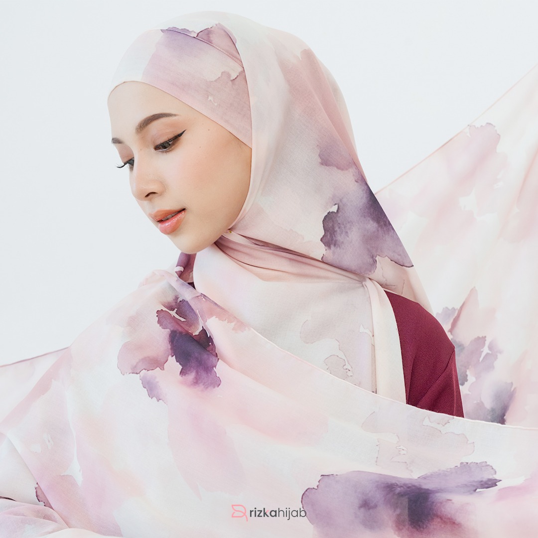 Rizka Hijab - Jasmine Khiban French Square