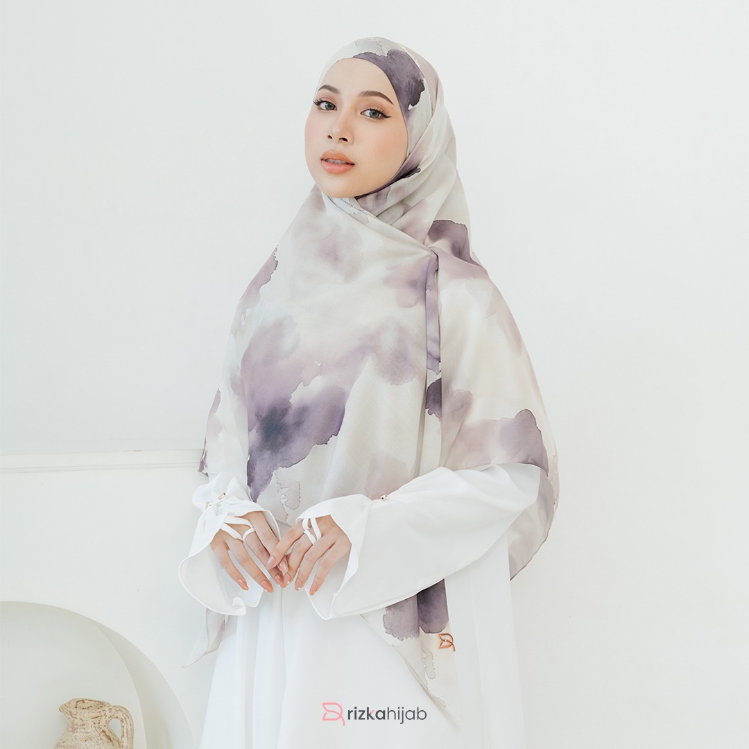 Rizka Hijab - Jasmine Khiban French Square