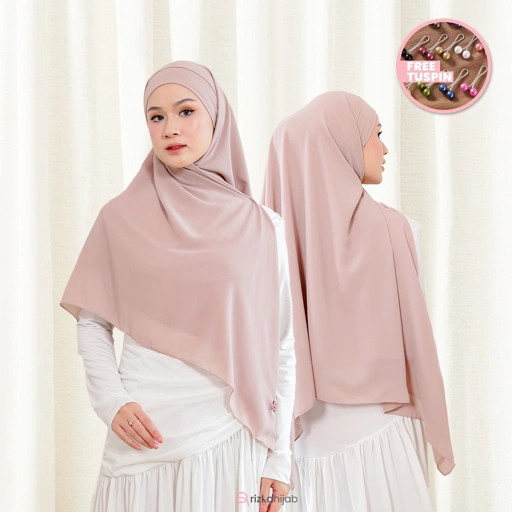 Image of Rizka Hijab - Meena Khiban French Square