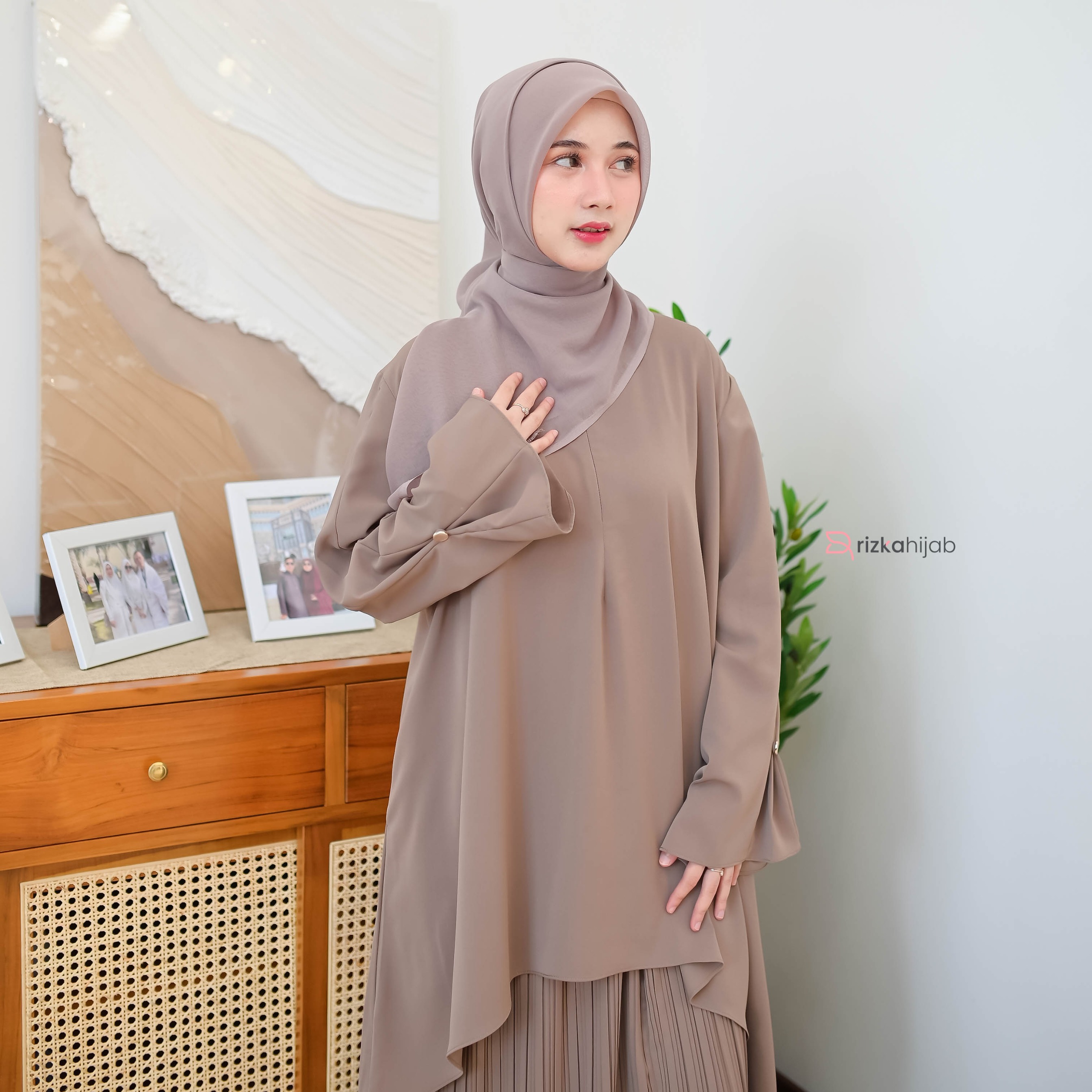 Rizka Hijab - Clara Set Paris