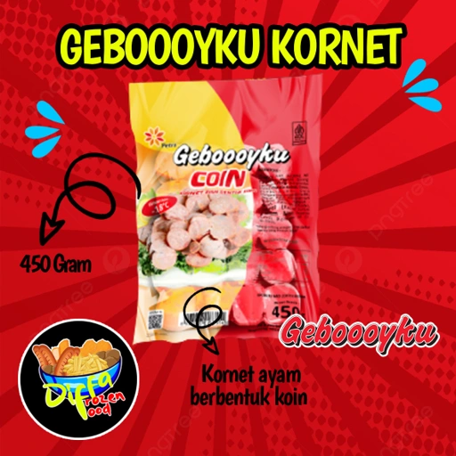 Image of GEBOOOYKU KORNET AYAM COIN 450 GRAM