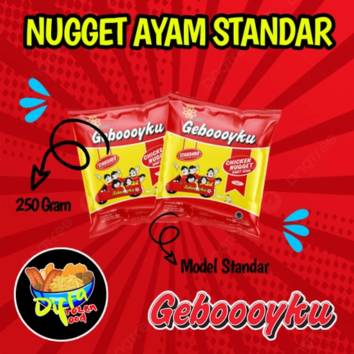 Image of GEBOOOYKU NUGGET AYAM STANDAR 250 GRAM