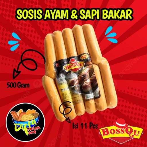 Image of SOSIS AYAM DAN SAPI BAKAR 500 GRAM