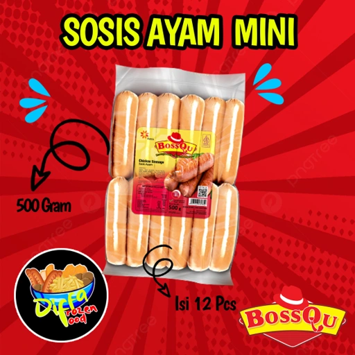 Image of SOSIS AYAM MINI ISI 12 PCS 500 GRAM