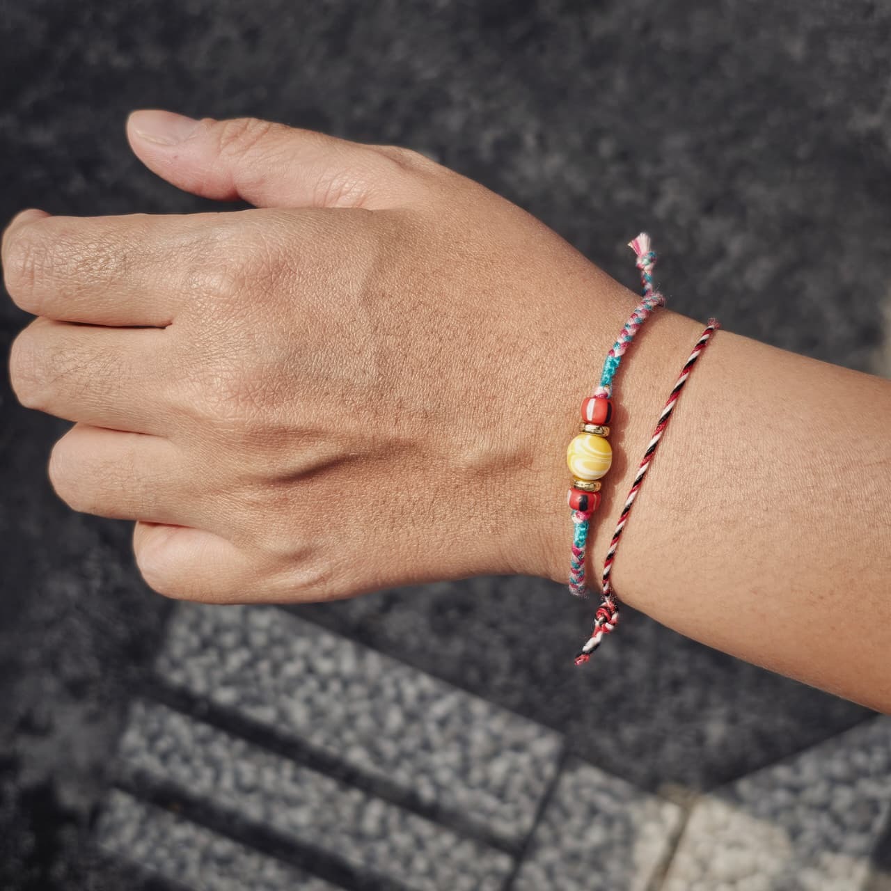 Gelang Rawat Bhumi Djenar Recycled Plastic Glass 25.04.028 Semoetketjil
