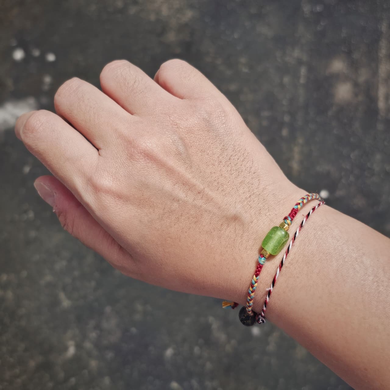 Gelang Argani Berani Recycled Glass Gudo 26.01.003 Semoetketjil