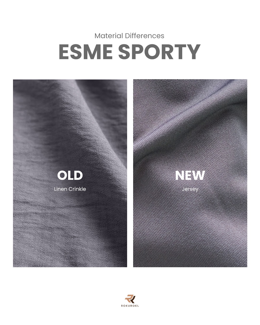 ROKUROKU.ID | ESME SPORTY - Setelan Olahraga Wanita Muslimah Syar'i Premium Sporty Set Terbaru
