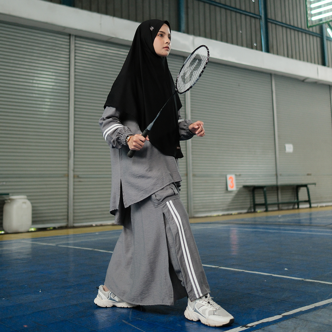 ROKUROKU.ID | ESME SPORTY - Setelan Olahraga Wanita Muslimah Syar'i Premium Sporty Set Terbaru