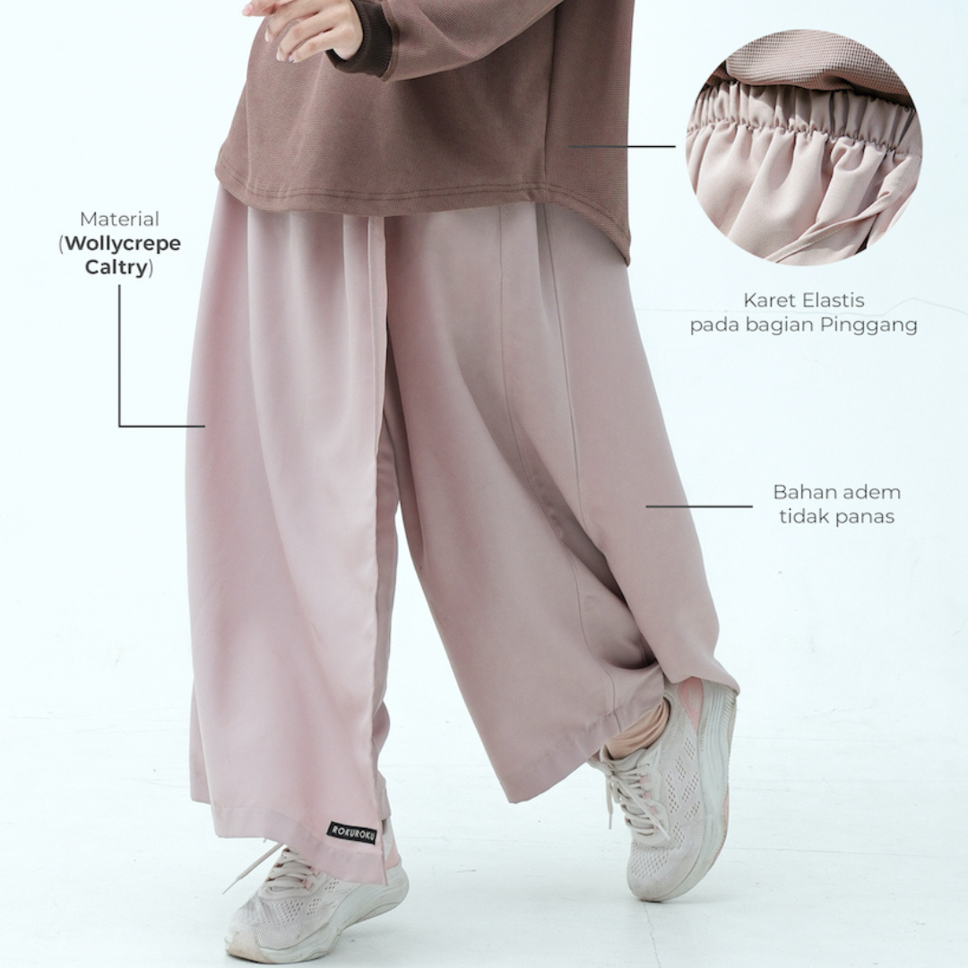 ROKUROKU.ID | Rok Celana Wanita Wolly Series S M L XL XXL