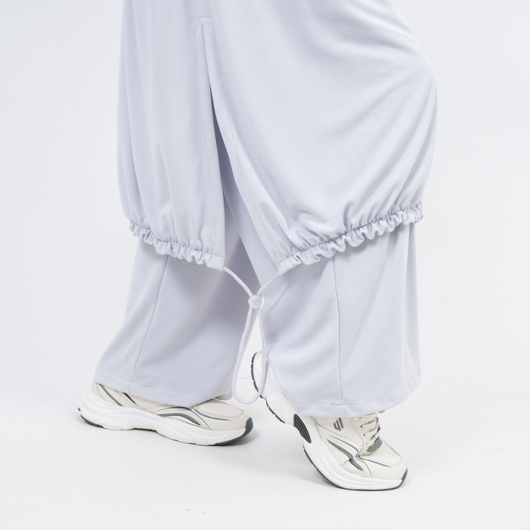 ROKUROKU.ID | Jean Sporty - Setelan Baju Olahraga Dry Fit Wanita Muslimah One Set Pound Fit Padel Sportwear Stylish Jumbo Premium