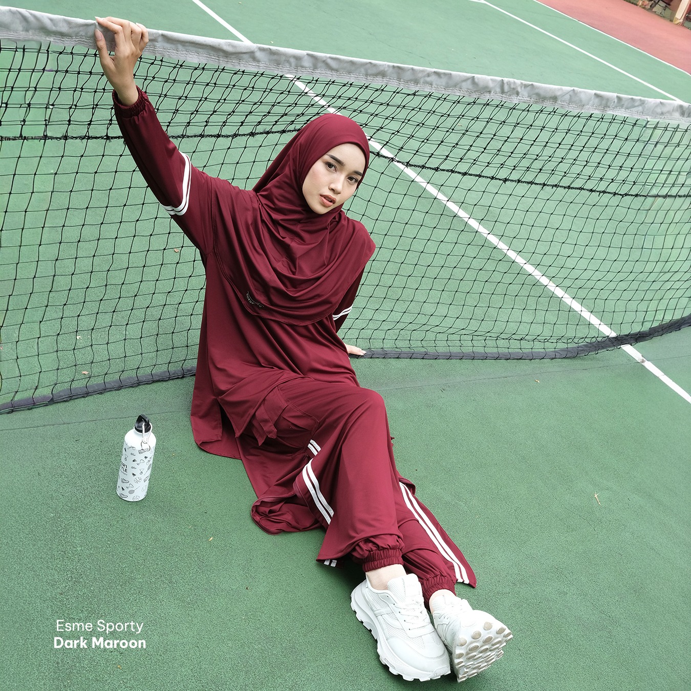 ROKUROKU.ID | ESME SPORTY - Setelan Olahraga Wanita Muslimah Syar'i Premium Sporty Set Terbaru