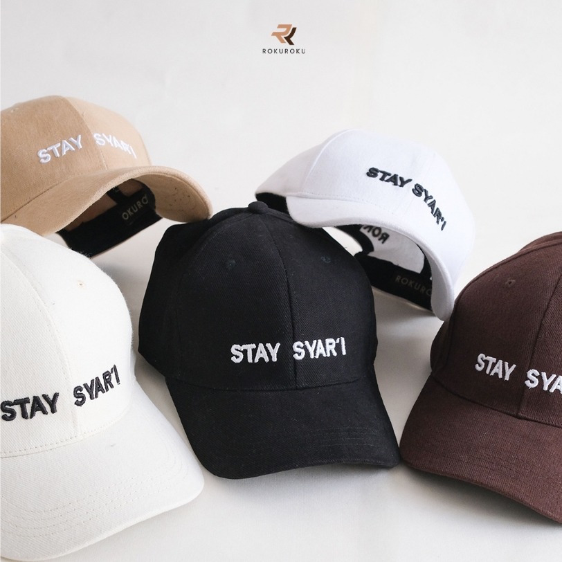 ROKUROKU.ID | Sport Hat - Topi Olahraga Sporty Cap Stay Syari Muslimah