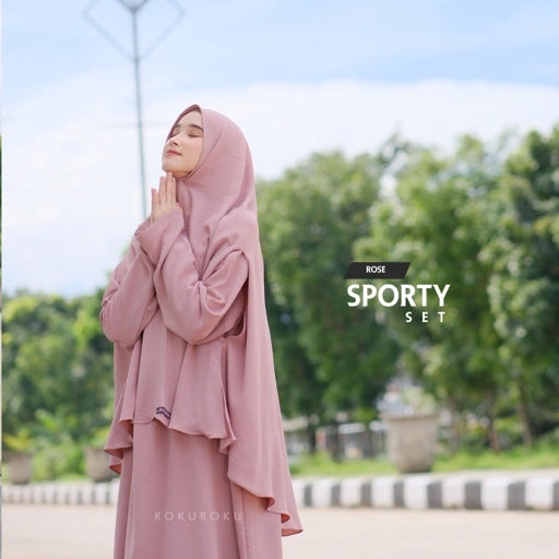 Image of Khimar Sporty (ONLY HIJAB )